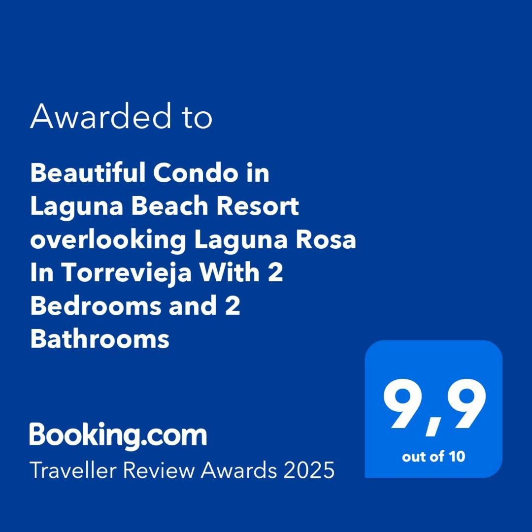 Beautiful Condo In Laguna Beach Resort Overlooking Laguna Rosa In Torrevieja With 2 Bedrooms And 2 Bathrooms Esterno foto